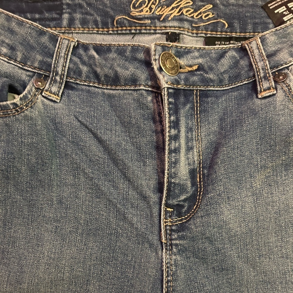 Buffalo David Bitten Vintage Blue Women's Jeans - Picture 3 of 6